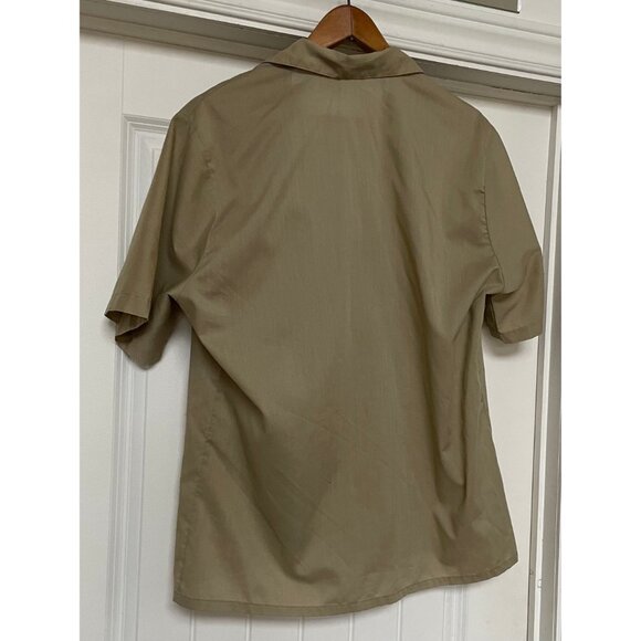 1970s Mens Shirt, Size L. Sears 'The Mens Store', Short Sleeve Shirt - Picture 5 of 6